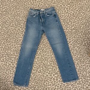 Redone Jeans. Size 24. Never been worn.